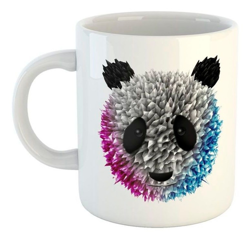 Taza De Ceramica Oso Panda Origami Cara