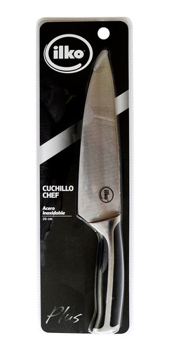 Imagen 2 de 3 de Cuchillo Chef Ilko 20.5cm Plus Acero Inoxidable