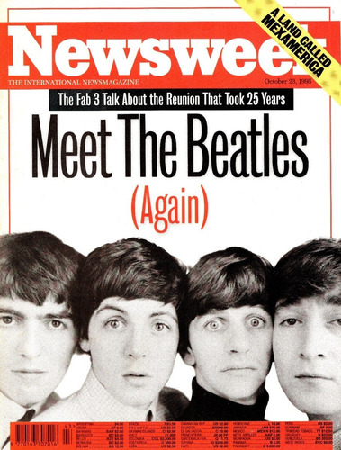 Revista Newsweek The Beatles (october 23, 1995) Usa