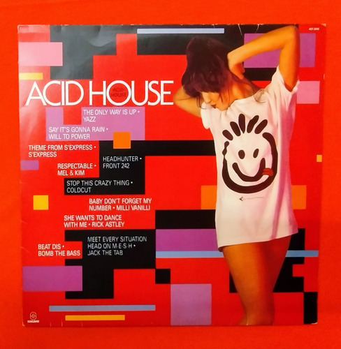 Lp Disco De Vinil Acid House