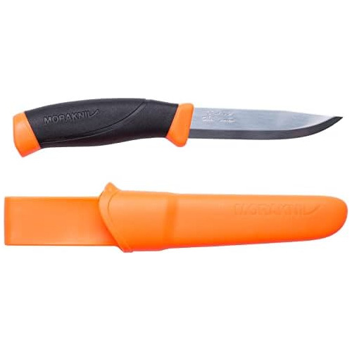 Companion Fixed Blade Outdoor Knife With Sandvik Stainl...