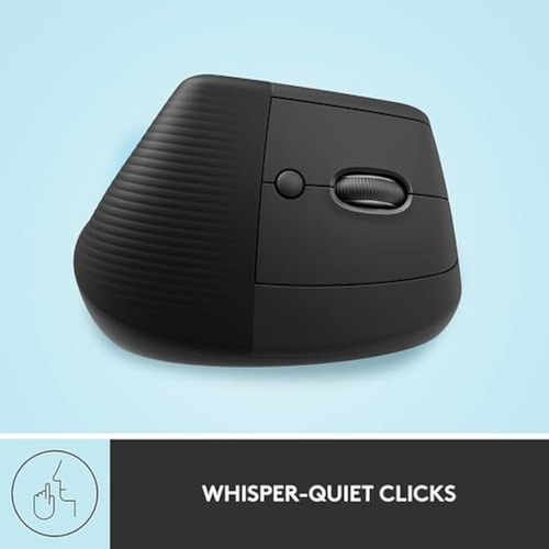 Ratón Ergonómico Vertical Logitech Lift, Inalámbrico,