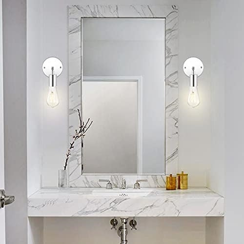 Baoden 1 Juego De Apliques De Pared Para Baño De 2 Lámparas