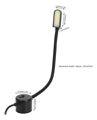 Máquina De Coser Cob De 3 W, 15 Led, Alto Brillo, Tamaño Gra