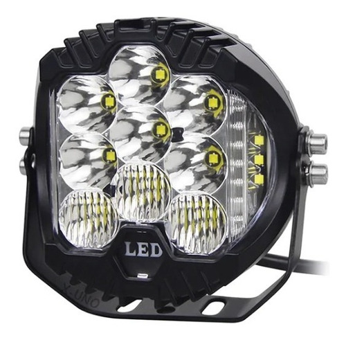 Faros Led Blancos 50w Auxiliares 5 Pulgadas 4x4 Off Road 