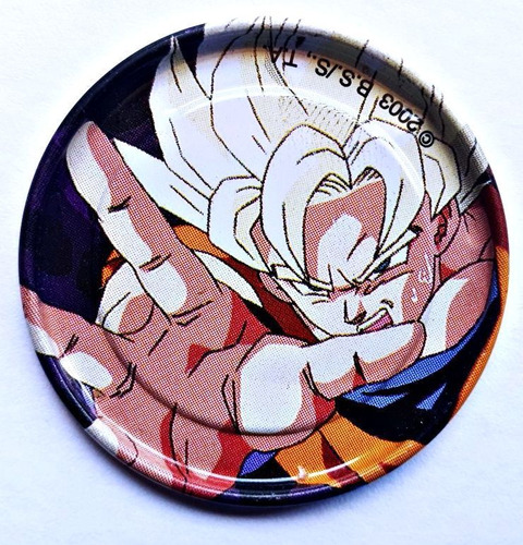 Dragon Ball Z Metalix Evercrisp 2003: Tazo Nº 15, Excelente (Usado)