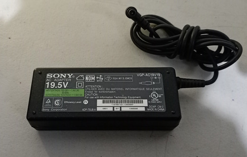 Cargador Laptop Sony Vaio 19.5 V.