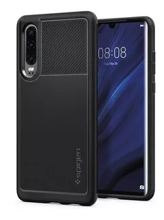 Capa Case Spigen | Huawei P30 | Rugged Armor Matte Black