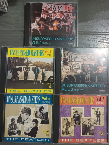 The Beatles Unsurpassed Masters Vol. 1,3,5,6 Y 7