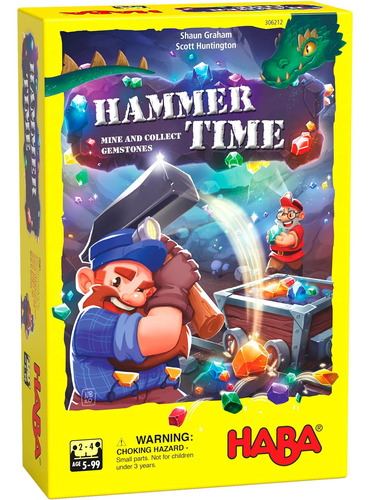 Haba Hammer Time - Reglas Simples - Juego Rápido - Juego De 