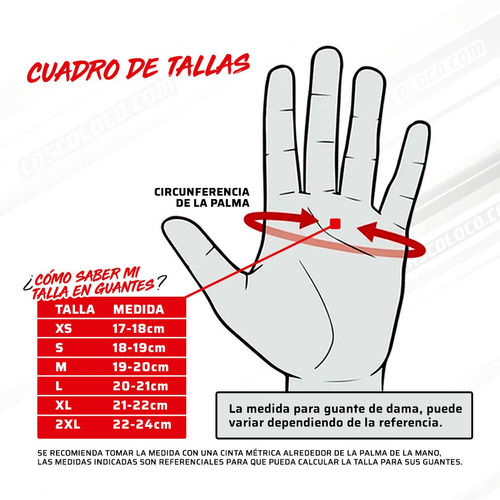 Guantes Scoyco Mc08 Negro Moto Proteccion Motociclismo