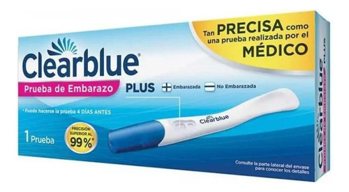 Clearblue - Prueba Embarazo Plus Caja Con Una Prueba