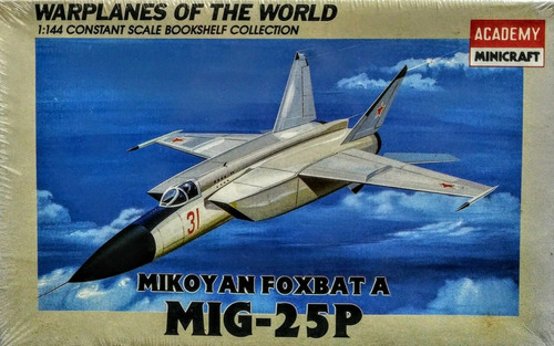 Mig-25 P Mikoyan Foxbat A Escala 1/144 Academy 4428