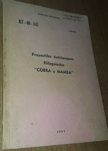 Proyectiles Antitanques Hiloguiados Cobra Y Mamba