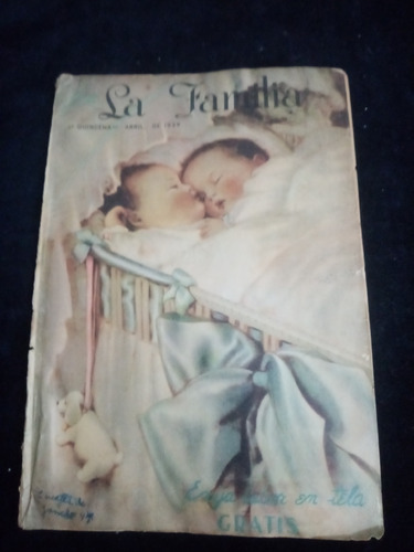 Revista Antigua La Familia Ed. Sayrlos Años 30'a