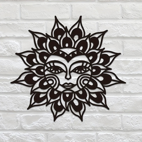 Logotipo Del Sol Arte Decorativo De Paredes Casa Decoración