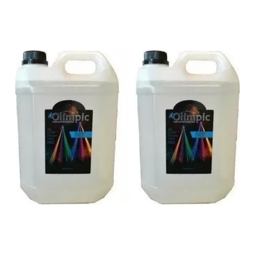 Liquido Maquina Humo Olimpic Fuerte Bidon De 5 Lts Pack X2  