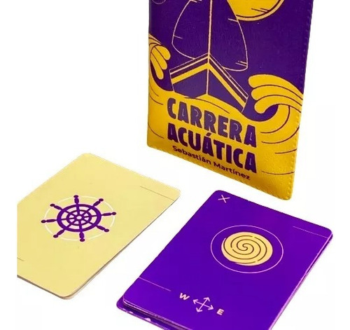 Carrera Acuatica Juego Cartas Barcos 2 Jugadores Gg Juegos