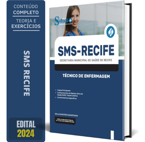 Apostila Concurso Sms Recife - Técnico De Enfermagem