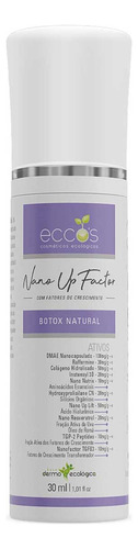 Nano Up Factor 30ml Eccos Dmae Fatores De Crescimento Botox