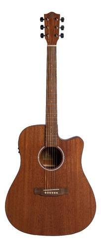 Ga-41-mahogany-q Guitarra Bamboo Acustica Eq (daddario)