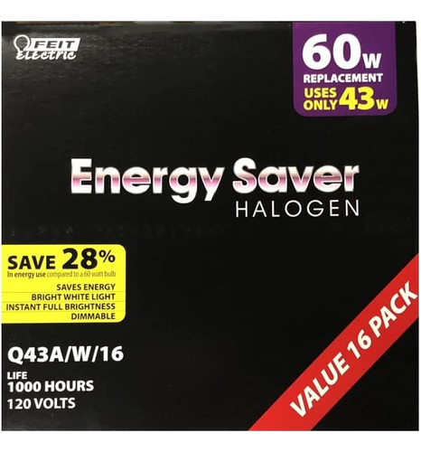 Electric Ahorro Energia Halogeno 60 W