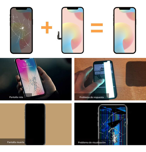 Pantalla Oled Para iPhone 12 Pro / iPhone 12 A2403 A2407