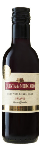 Vinho tinto suave Uvas Diversas Quinta do Morgado 245 ml