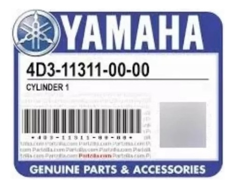 Yamaha Oem Original Junta De Cilindro 3gg113510200