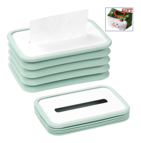 Dispensador Pañuelos Caja Porta Servilletas Tapa