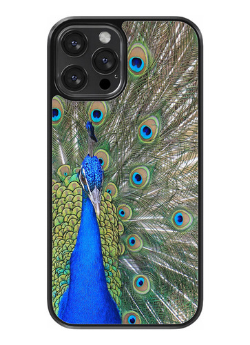 Funda Diseño Para Huawei Pavo Real Azul #10