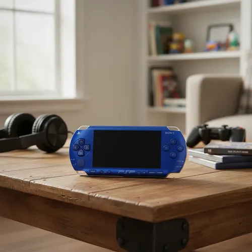 Console Sony Playstation Portátil Psp Psp-1000 Metallic Blue