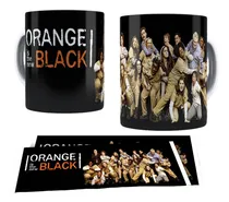Comprar Caneca Orange Black Seriados Brindes Presente  Porcelana