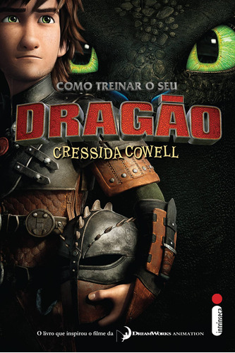 Como treinar o seu dragao - capa filme: (Como treinar o seu dragão vol. 1), de Cowell, Cressida. Editora Intrínseca Ltda., capa mole em português, 2014