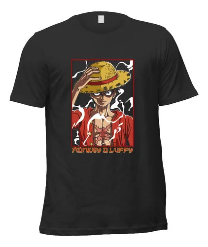 Remera One Piece Monkey D Luffy N03 A2 Unisex