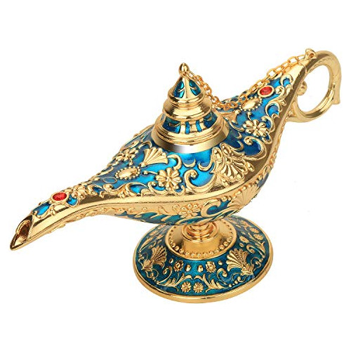 Lauyoo Classic Aladdin Magic Genie Lamp Legend 1dxyi