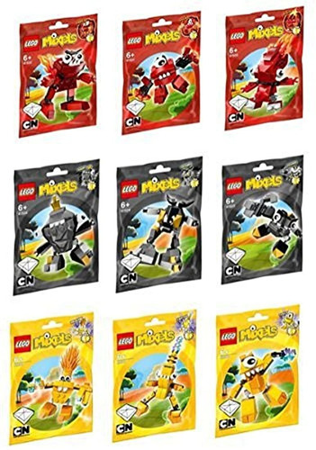 Lego Mixels Serie 1 Conjunto Completo De Todas Las Cifras