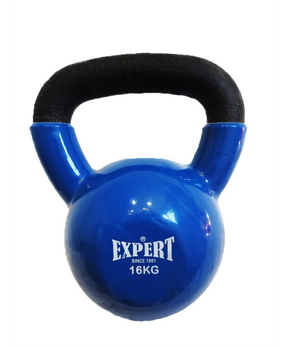 Pesa Rusa Mancuerna Kettlebell 16kg Hierro C/goma - El Rey