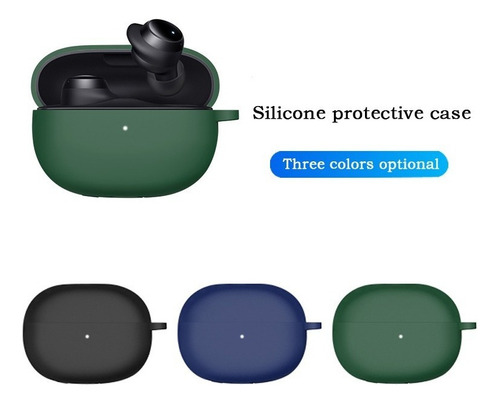 Funda For Audífonos Redmi Buds 4 Pro Silicona Color Sólid