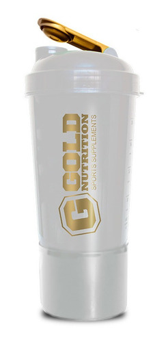 Imagen 1 de 2 de Shaker 2 En 1 600cc Gold Nutrition