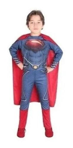 Disfraz De Superman Con Capa Para Niños T.2