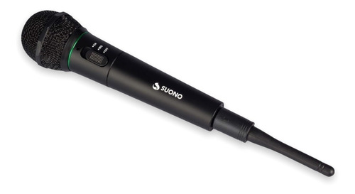 Micrófono Profesional Inalámbrico Karaoke Wg-308e Estuche Color Negro