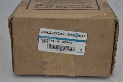 Asea Brown Boveri Baldor Dodge 117025 Bushing 3030 X 2-1 Zzi