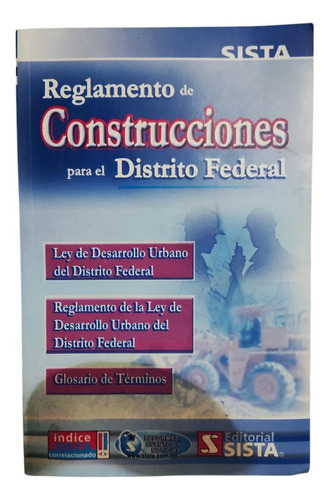 Reglamento De Construcciones Para El Distrito Federal (Usado)