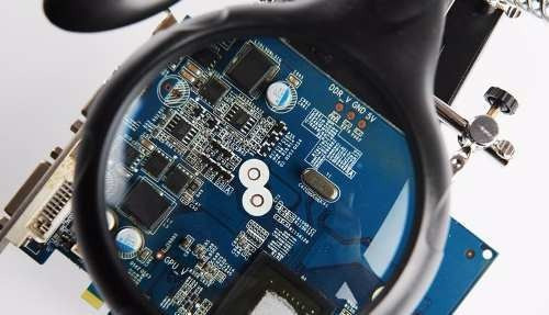 Lupa De Bancada Com Lente De Aumento Para Eletrônica