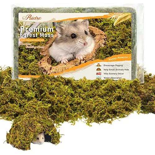 Roupa De Cama Riare 20l Natural Hamster Moss Nesting-soft Fo