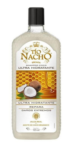 Imagen 1 de 5 de Tio Nacho Shampoo Coco 415 Ml