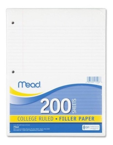 Venta Al Por Mayor De 25 - Mead Cuaderno Relleno De Papel-pa