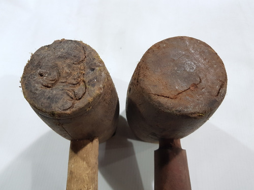 Imagen 10 de 10 de Antiguos Martillos Madera Ebanistería Carpintería Mag 58984
