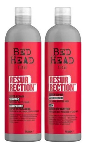 Kit Bed Head Resurrection Shampoo E Condicionador 750ml